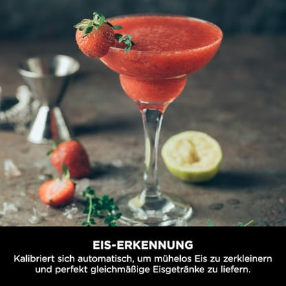 Ninja 2-in-1 Detect Power Mixer Pro & Single Serve, 1200W Mixer mit Krug, & 2x Single Serve Tassen, Smoothies mixen, Gemüse hacken & Frozen Drinks mixen, Schwarz, TB301EU