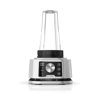 Ninja Foodi Power Nutri Mixer Smoothie Maker 3-in-1, dicke Aufstriche & gefrorene Getränke, Automatikprogramme, 2,1L Krug, 700ml Becher & 400ml Schüssel mit Power-Rührer, 1200W, Silber CB350EU