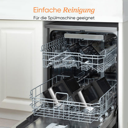 COSORI Airfryer, Testsieger der Stiftung Warentest, Heißluftfritteuse 2 Kammern, 8,5L Heissluftfritteuse mit Sichtfenster, Metall-Innenraum reduziert Kunststoffkontakt