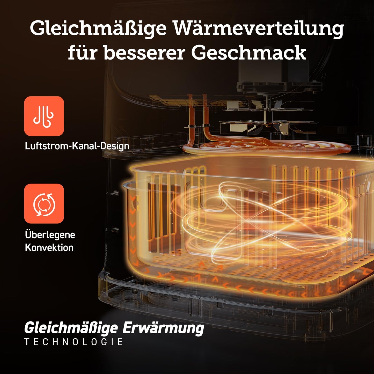 COSORI Heißluftfritteuse Airfryer, Testsieger 2024, 11-in-1 Air Fryer XXL 5,5L, Friteuse Heissluftfritteuse mit Shake-Reminder, 100 Rezepte, 55 Prozent energiesparend, spülmaschinenfest, CP158-AF