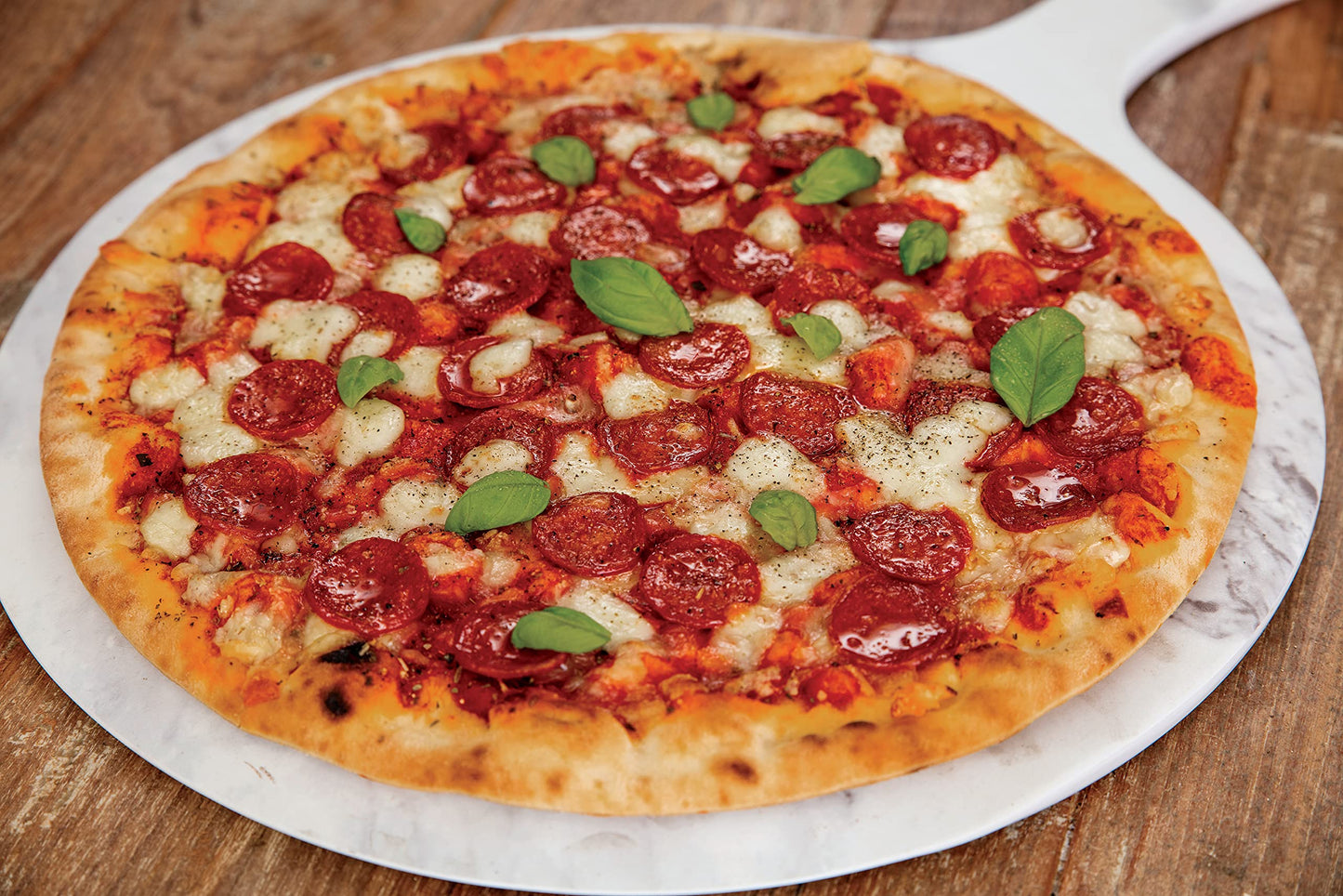 Russell Hobbs Backofen Airfryer [5-in-1: Heißluftfritteuse, Minibackofen, Grill, Toaster, Warmhaltefunktion] Express (20l, Pizza Ø 30cm, inkl. Frittierkorb, Backblech&Grillrost) Umluft- Ofen 26680-56