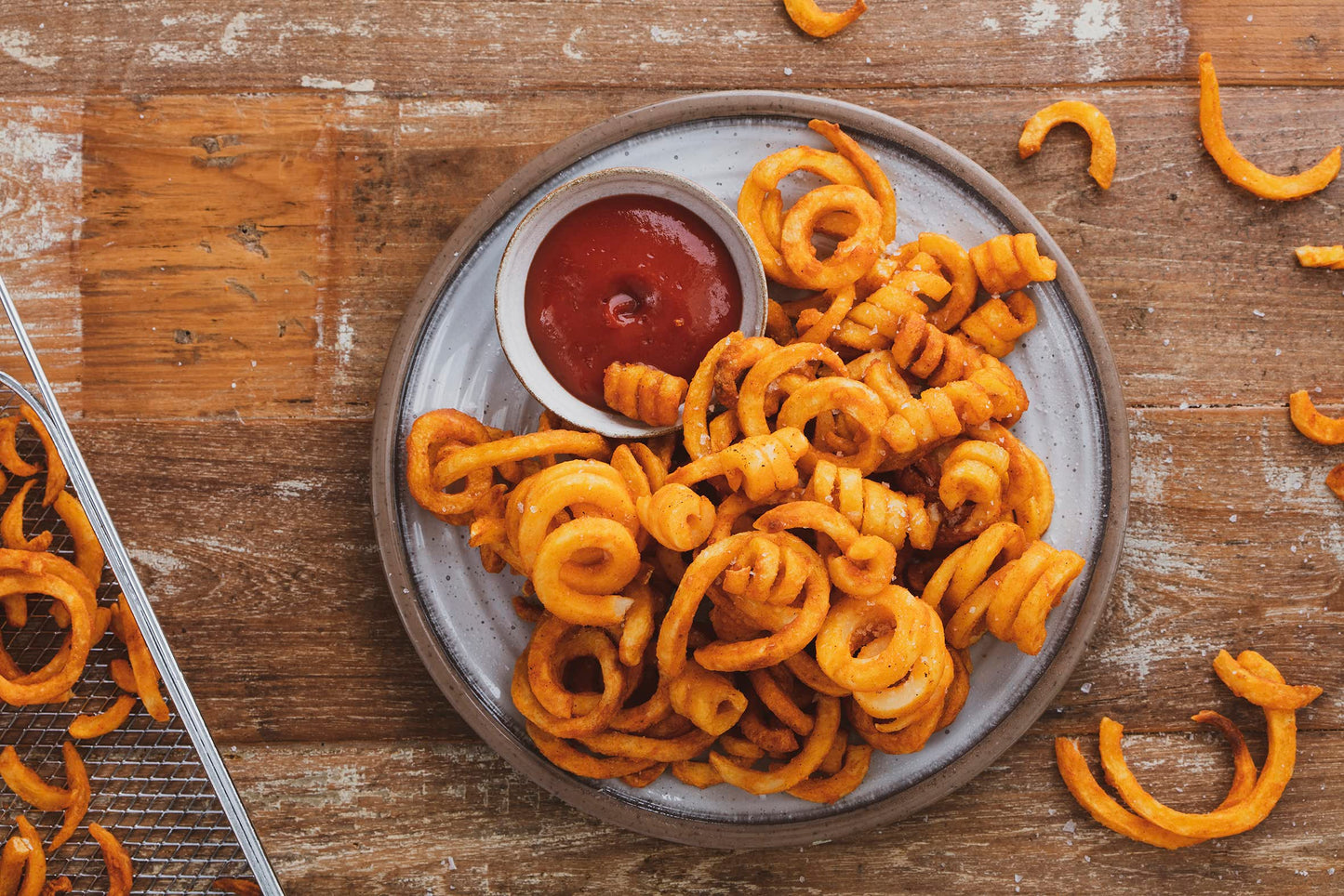 Russell Hobbs Backofen Airfryer [5-in-1: Heißluftfritteuse, Minibackofen, Grill, Toaster, Warmhaltefunktion] Express (20l, Pizza Ø 30cm, inkl. Frittierkorb, Backblech&Grillrost) Umluft- Ofen 26680-56