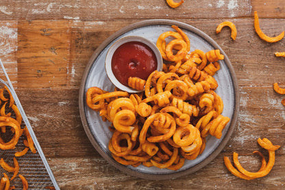 Russell Hobbs Backofen Airfryer [5-in-1: Heißluftfritteuse, Minibackofen, Grill, Toaster, Warmhaltefunktion] Express (20l, Pizza Ø 30cm, inkl. Frittierkorb, Backblech&Grillrost) Umluft- Ofen 26680-56